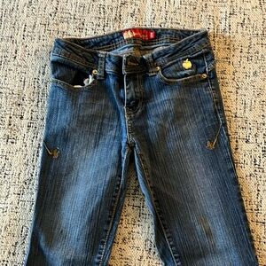 Vintage Apple bottoms, jeans, gently worn adorable